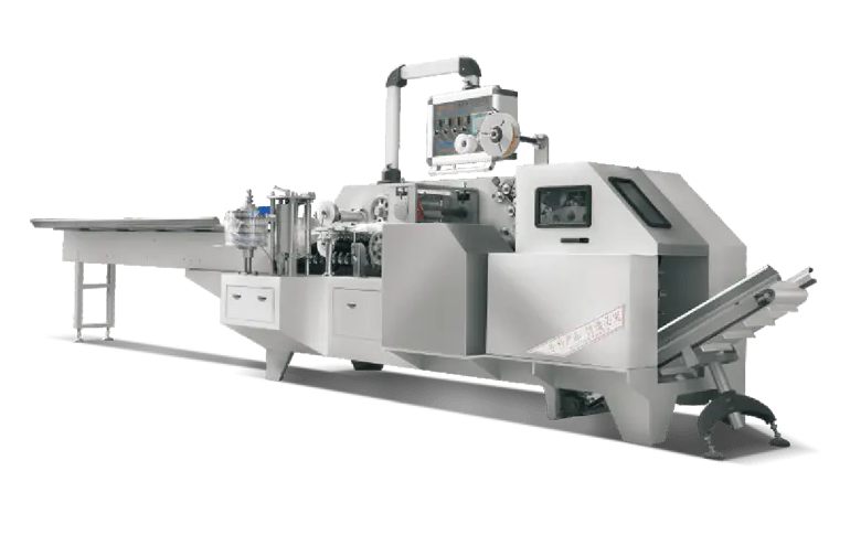 Flat lollipop golden wire twist packing machine